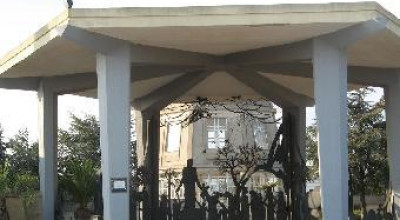 Nuovo cimitero del capoluogo - Prospetto frontale - Entrata